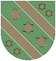 Im Wappen des Landkreises Reutlingen erscheinen die Farben der Grafen von Achalm