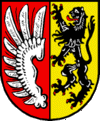 Der silberne Flügel im Wappen von Großgmain geht auf die Grafen von Plain und Hardegg zurück. 