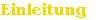 Einleitung