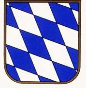 Das bayerische Wappen gehörte vor deren Beerbung den Grafen von Bogen
