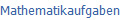 Mathematikaufgaben