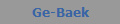 Ge-Baek